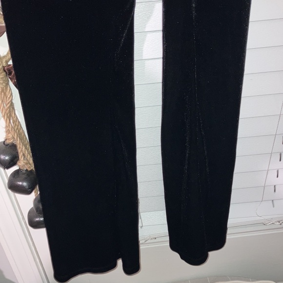 Black Velvet Jumpsuit - Picture 4 of 9